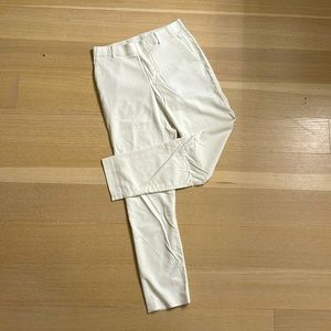 UNIQLO white work pants
